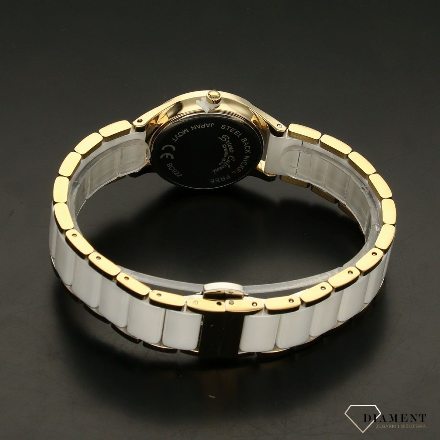 Zegarek damski Bruno Calvani BC922 biała ceramika  (1).jpg